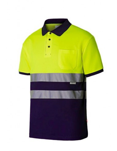 POLO ALGODÓN BICOLOR MC AV