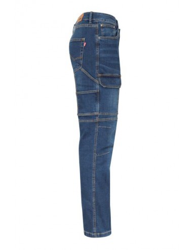 PANTALÓN DENIM STRETCH MULTIBOLSILLOS