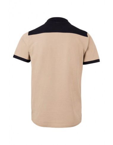 POLO STRETCH BICOLOR MANGA CORTA