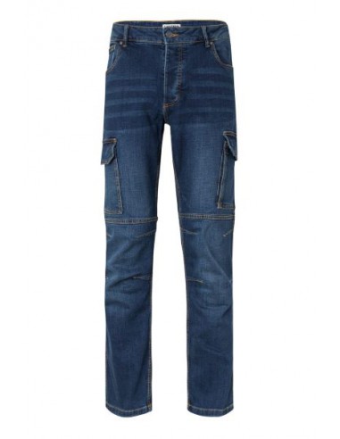 PANTALÓN DENIM STRETCH MULTIBOLSILLOS